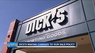Dick's Sporting Goods stops selling guns to people under 21
