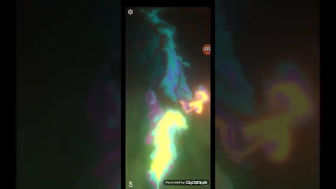 #shorts Magic fluids app for Android. Fireworks 8