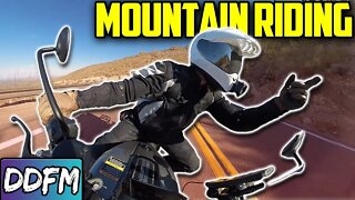 How To Ride A Motorcycle UP A Mountain (PT 1) | RAW DDFM 004