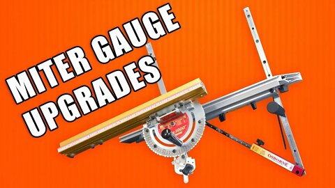 Miter Gauge Upgrade : Incra 1000SE vs. Osborne EB-3