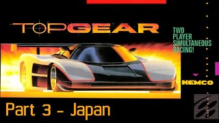 Top Gear [SNES] Gameplay Part 3 - Japan