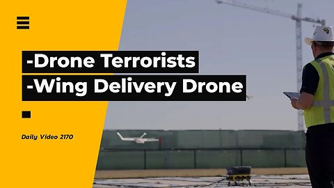 Drone Attack Attempt 30 Years In Jail, Wing Drone Delivery Inside Look Operations Center