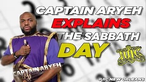 IUIC: Captain Aryeh Gives The Sense On The Sabbath Day