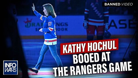 Kathy Hochul Booed During NY Rangers Hockey Game