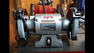 Jet 8 Inch Bench Grinder Unboxing and Review
