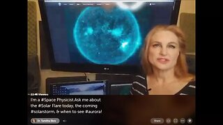 X9.3 Solar Flare Live Update Via Periscope 09-06-2017