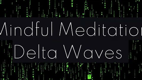 Delta Frequency Meditation Healing Low Frequency -0-4HZ - 1HR.