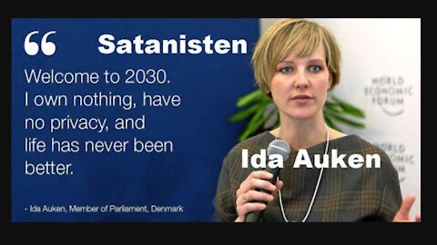 SMHP: Banned On YouTube - Satanisten Ida Auken Socialdemokratiet [22.04.2021]