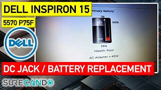 Quick-Fix_ Dell Inspiron 15 5570 DC Jack_Battery Swap Guide _ P75F Model