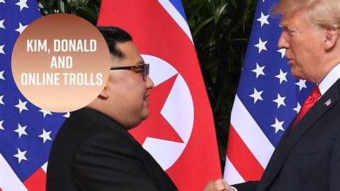 Trolling the summit: Tweets on Trump and Kim's meeting