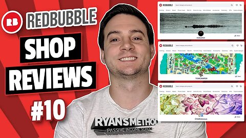 Redbubble Shop Reviews #10 (THE BEST ARTWORK I'VE SEEN!!!)