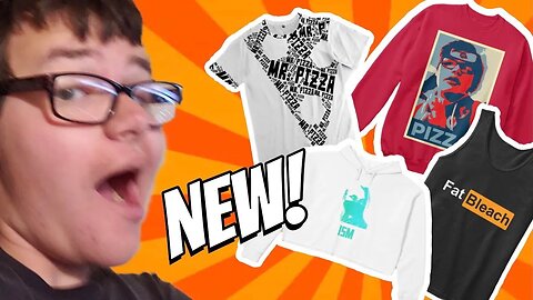 ISM AND MR. PIZZA MERCH IS HERE!!!!! (Link In The Description)