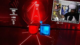 Beat Saber (PSVR2) - My First S Rank & Invisible Blocks!? (Campaign)