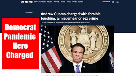 BREAKING Andrew Cuomo Charged With Misdemeanor #MeToo Crime