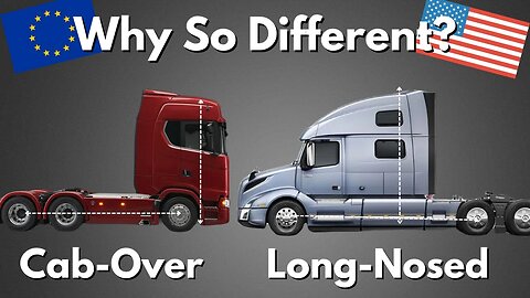 Why European And American Truck Cabs Are So Different?