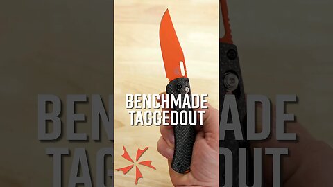 Benchmade Taggedout MagnaCut #KnifeOfTheDay #KnifeCenter