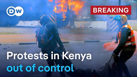 Kenya: Several people reported shot dead as thousands storm parliament building | DW News