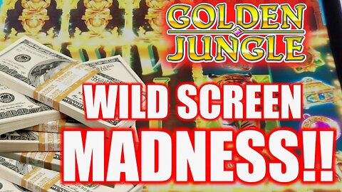 $60 High Limit Bets 🐯 Golden Jungle Hits Big Twice For Wild Jackpot Wins