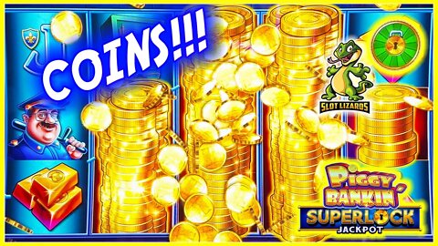 HOLY COINAGE PIGGIES! BIG HIT FOR THE COMEBACK CITY! Piggy Bankin Superlock Jackpot Slot