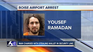 Police: Wallet thief tracked and arrested at Boise Airport