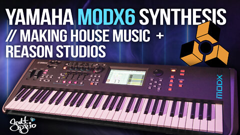 Yamaha MODX6 Synthesis // Making House with Reason Studios