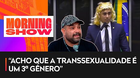 Nikolas Ferreira errou ao usar uma peruca em discurso? Evandro Santo opina