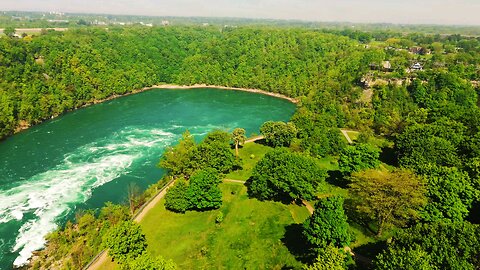 Niagara falls Whirlpool aero car area.