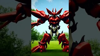 AI generated Scizor #whosthatpokemon #pokemon