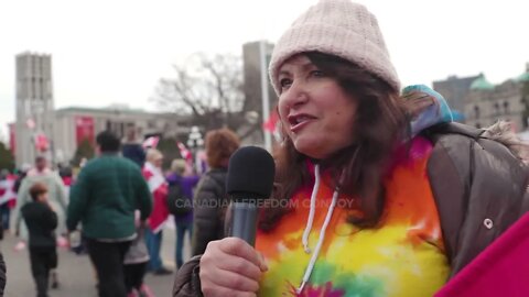 Victoria, BC Interview with Protesters | video 4