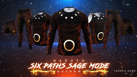 Six Paths Chakra Mode Naruto - JustSaiyan Gear