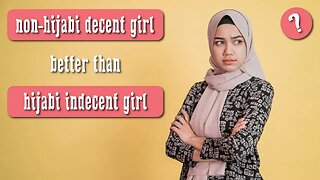 A good girl who doesn’t wear a hijab