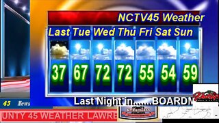 NCTV45’S LAWRENCE COUNTY 45 WEATHER TUESDAY OCTOBER 11 2022 PLEASE SHARE