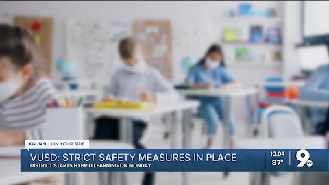 VUSD enacts strict safety protocol ahead of hybrid learning