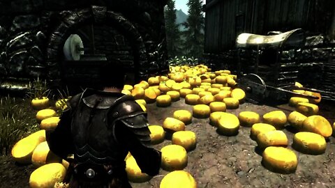 Skyrim Cheese Rain in Town