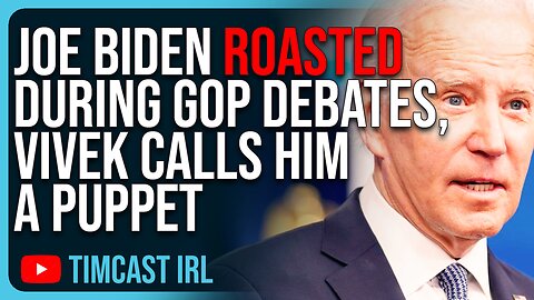 Joe Biden ROASTED During GOP Debates, Vivek Calls Him A PUPPET