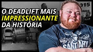 Esse é o DEADLIFT mais IMPRESSIONANTE da HISTÓRIA. E o que JULIUS MADDOX vai aprontar?