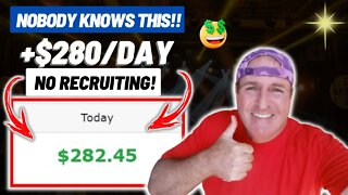 This Method PAYS +$280/Day & NOBODY Knows About IT! (Make Money Online For Beginners 2022) #shorts