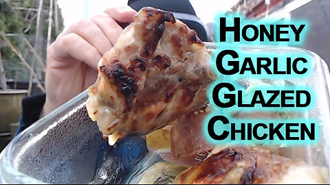 Food: Chicken Glazed With Honey Garlic, Leek, Cabbage, [Sweet] Potatoes, Tomatoes [ASMR Snacks]