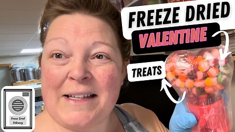 Freeze Dried Valentine Treats #freezedriedfebruary #harvestrightcommunity #februarysweetness