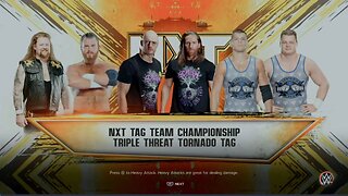 NXT Gallus vs The Creed Brothers vs The Dyad for the NXT Tag Team Titles