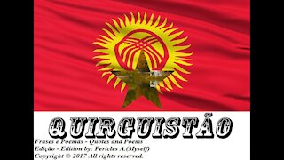 Bandeiras e fotos dos países do mundo: Quirguistão [Frases e Poemas]