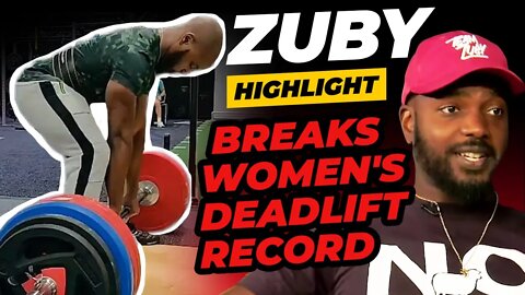 Zuby on Breaking the British Women's Deadlift Record (Highlight)