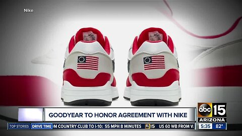 Goodyear to honor agreement with Nike