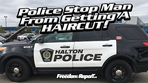 Police Stop Man From Getting A HairCut
