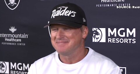 Raiders, coach Jon Gruden prepare for opening week