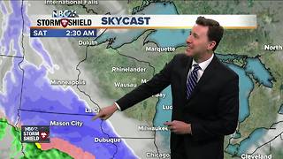 Michael Fish's NBC26 Storm Shield weather forecast