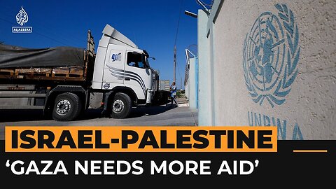 20 trucks of aid to Gaza is 'a drop in the ocean'