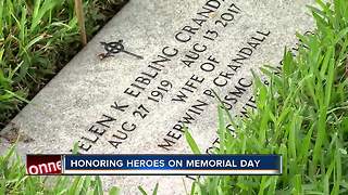 Hundreds gather to honor veterans during Memorial Day ceremony at Bay Pines National Cemetery