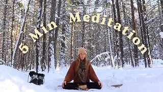 5 Minute Guided Meditation | Re-centre and Find Peace