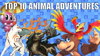 Top 10 Animal Protagonists in Videogames